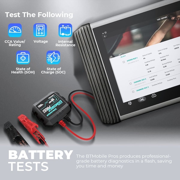 12V Wireless Battey And System Tester With Bluetooth 40 Compatible With Phoenix Series